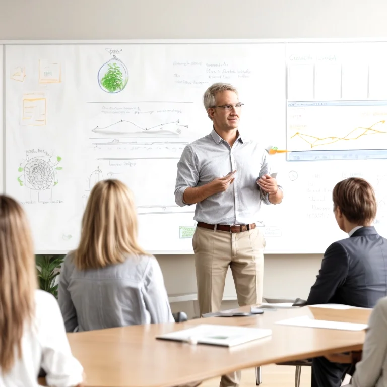 Inspirierende Gruppe von Unternehmern in Meditation